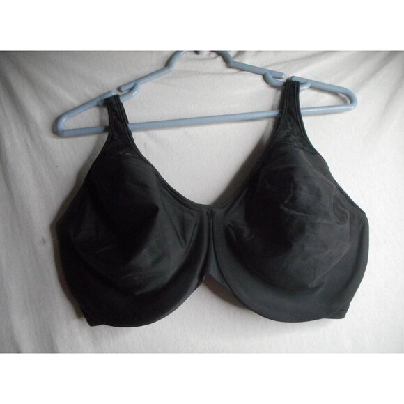 Bali Other - Bali Minimizer Full-Coverage Underwire Black Bra Seamless Cups 36 DDD